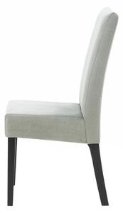 Krzesło tapicerowane szare PREGO