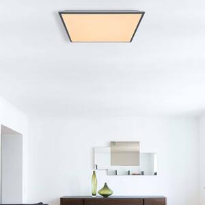 Stropné svietidlo Doro LED, dĺžka 59 cm, biela/grafit, hliník
