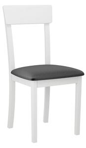 Jedálenská stolička Malzik I, Morenie: biela, Poťahové látky: Hygge D20 Mirjan24 5903211296147