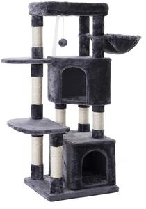 FEANDREA Škrabadlo pre mačky, mačací strom, centrum aktivít, 120 cm