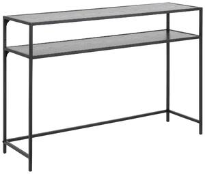 KONZOLOVÝ STOLÍK, čierna, kompozitné drevo, 120/79/35 cm - Online Only obývacie izby, Online Only