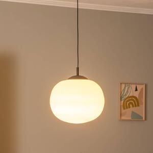 Závesné svietidlo Vibe, opálové biele sklo, Ø 35 cm