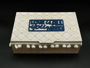 ITEM drevená krabička / šperkovnica Boho 24×15 cm