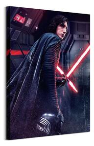 Art Group Obraz na plátne Star Wars The Last Jedi (Kylo Ren Rage) Veľkosť: 60 x 80 cm