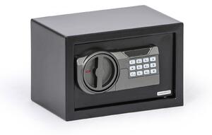Nábytkový sejf s elektronickým zámkom a LCD displejom, 200 x 310 x 200 mm