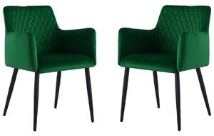 Sada dvoch moderných stoličiek Archie 110, Farby:: MJH-93 Green Mirjan24 5902928136869