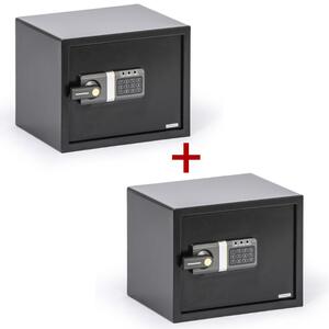 Nábytkový sejf s elektronickým zámkom 1+1 ZADARMO, 300 x 380 x 300 mm
