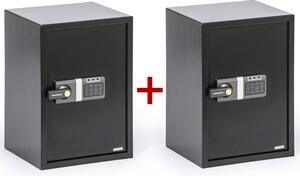 Nábytkový sejf s elektronickým zámkom 1+1 ZADARMO, 500 x 350 x 310 mm