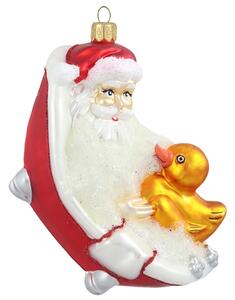 Santa vo vani s kačičkou