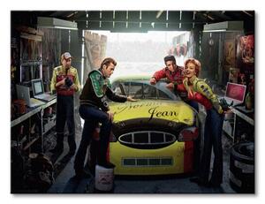 Art Group Obraz na plátne Stretnutie v garáži Consani Chris Veľkosť: 80 x 60 cm
