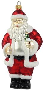 Vianočná figúrka Santa s pivom