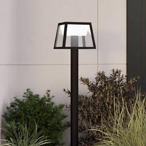 Solárne LED osvetlenie chodníkov Altilia, výška 106 cm, čierne, senzor