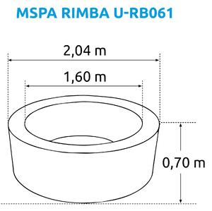 Nafukovacia vírivka Marimex MSPA Rimba U-RB061