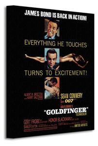 Art Group Obraz na plátne James Bond (Goldfinger - Excitement) Veľkosť: 30 x 40 cm