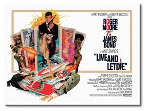 Art Group Obraz na plátne James Bond (Live And let Die) Veľkosť: 40 x 30 cm