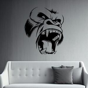Veselá Stena Samolepka na stenu King Kong Farba: černá