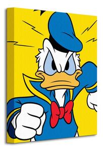 Art Group Obraz na plátne Disney Donald Duck (Mad) Veľkosť: 30 x 40 cm