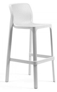 Záhradná barová stolička Nardi NET STOOL Vyhotovenie: Biela