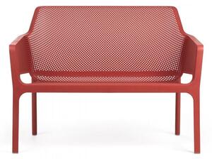 Záhradná lavica Nardi NET BENCH Vyhotovenie: Koralová