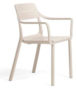 Záhradná stolička s podrúčkami Nardi CASSIA ARMCHAIR Vyhotovenie: Tabaková