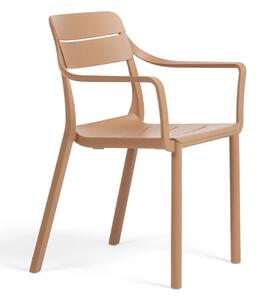 Záhradná stolička s podrúčkami Nardi CASSIA ARMCHAIR Vyhotovenie: Tabaková