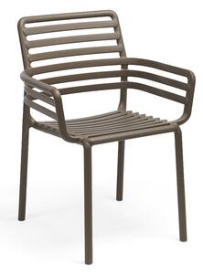 Záhradná stolička s podrúčkami Nardi DOGA ARMCHAIR Vyhotovenie: Tabaková