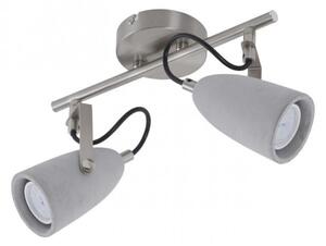 Briloner 2529-022 - LED Bodové svietidlo THIMBLE 2xGU10/5W/230V betón
