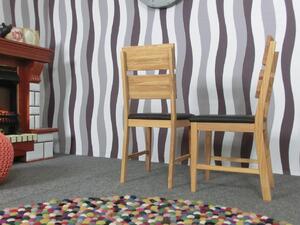 (2030) TELFERWOOD - Dubová jedálenská stolička set 2ks