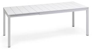 Rozkladací záhradný stôl Nardi RIO 140-210 cm Vyhotovenie: Biela