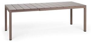 Rozkladací záhradný stôl Nardi RIO 140-210 cm Vyhotovenie: Tortora