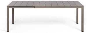 Rozkladací záhradný stôl Nardi RIO Alu 140-210 cm Vyhotovenie: Tortora