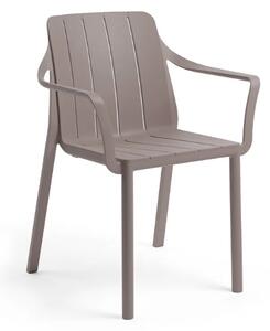 Záhradná zostava Nardi RIO 140 + 6 stoličiek TIBERINA Armchair Vyhotovenie: Tortora
