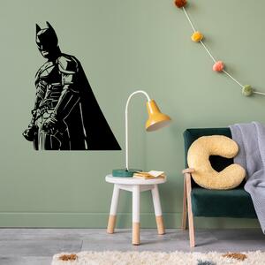 Veselá Stena Samolepka na stenu Silueta Batmana Farba: černá