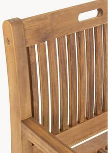 Záhradná stolička s opierkami z akáciového dreva Noemi