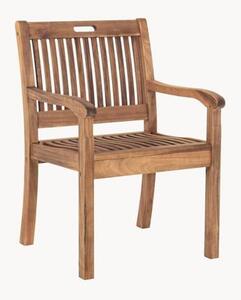 Záhradná stolička s opierkami z akáciového dreva Noemi