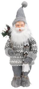 Vianočná dekorácia Santa Claus s vrecom 60 cm