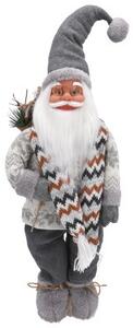Vianočná dekorácia Santa Claus s vrecom 60 cm