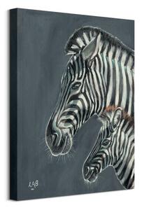 Art Group Obraz na plátne Z ako zebra Brown Louise Veľkosť: 40 x 50 cm