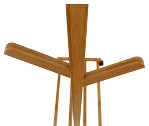 TEMPO Pojazdný vešiak, bambus, šírka 60cm, VIKIR TYP 1