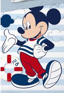 Faro Obliečky do postieľky Mickey Mouse Námorník,100x135/40x60 cm