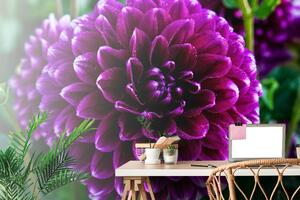 Fototapeta nádherný fialový kvet