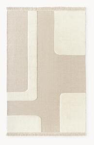 Ručne tkaný koberec s reliéfnym vzorom Laine