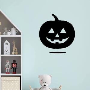 Veselá Stena Samolepka na stenu Halloweenska tekvica Farba: černá