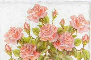 Tapeta vintage kytica ruží