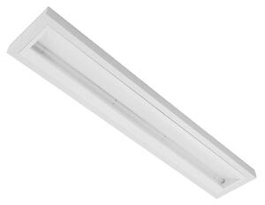 Prisadené LED svietidlo asymetrické, biele 50 W