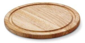 Continenta Continenta C30606 - Kuchynská doska na servírovanie steakov pr. 30 cm gumovník GG196 + záruka 3 roky zadarmo
