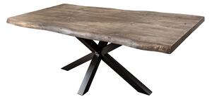 Dizajnový jedálenský stôl Massive 200 cm sivá akácia