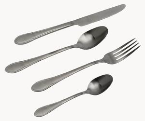 Ručne vyrobená brúsená súprava príborov Cucina, 4 osoby, 16 ks