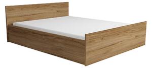 NovýNábytok.sk Manželská posteľ 160x200 cm Manton M17 (dub catania). Akcia -18%. Vlastná spoľahlivá doprava až k Vám domov. 1123888