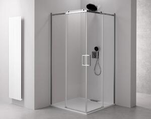 Polysan, THRON LINE sprchové dvere 980-1010 mm, číre sklo, TL5010